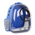 thumbnail image 3 of Mochila transportadora para gatos, portátil, transparente, con forma de cápsula espacial, con burbujas, para mascotas, bolsa de transporte para gatos, mochila transpirable para mascotas, 3 of 5