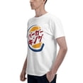 thumbnail image 5 of Burger King Logo Men'S Basic Short Sleeve T-Shirt Fad White 3x-Large, 5 of 8