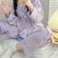 thumbnail image 1 of Pijama Kawaii de Hello Kitty para mujer, ropa de dormir de franela cálida de invierno, terciopelo Coral grueso, Cosplay de Sanrio, traje de Casa de dibujos animados, abrigo, 1 of 4