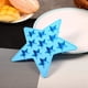 thumbnail image 2 of Molde para cubitos de hielo, bandeja para cubitos de hielo de cinco estrellas, molde antiadherente para hacer hielo, azul, 2 of 4