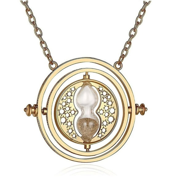 Harry Potter Time-Turner Hourglass Pendant Necklace