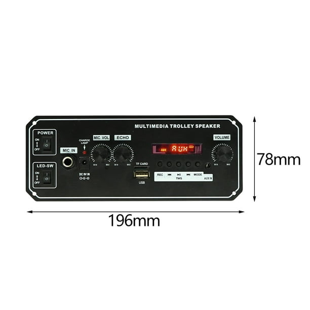 Bluetooth MP3 Decode Board Module 2x10W 7.4V MP3 WMA WAV Ape Dual