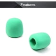 thumbnail image 3 of HUGFEGWE 5Pcs Microphone Covers Foam Mic Cover Handheld Microphone Windscreen Shield Protection Mic Foam Filter Green for KTV Broadcasting U2536-17942, 3 of 8