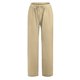 thumbnail image 3 of Pantalones Rectos Pantalones casuales de mujer Bolsillos de lino de algodón con cordón Pantalones de dama (Beige L) Ygjytge para Mujer Beige T M, 3 of 7