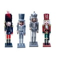 thumbnail image 1 of 4 Piezas 30 Cm Cascanueces Figura Festival Decoraciones Navideñas Estilo B Sunnimix Figurita de Cascanueces, 1 of 8
