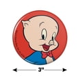 thumbnail image 3 of Looney Tunes Porky Pig Kitchen Refrigerator Locker Button Magnet, 3 of 6