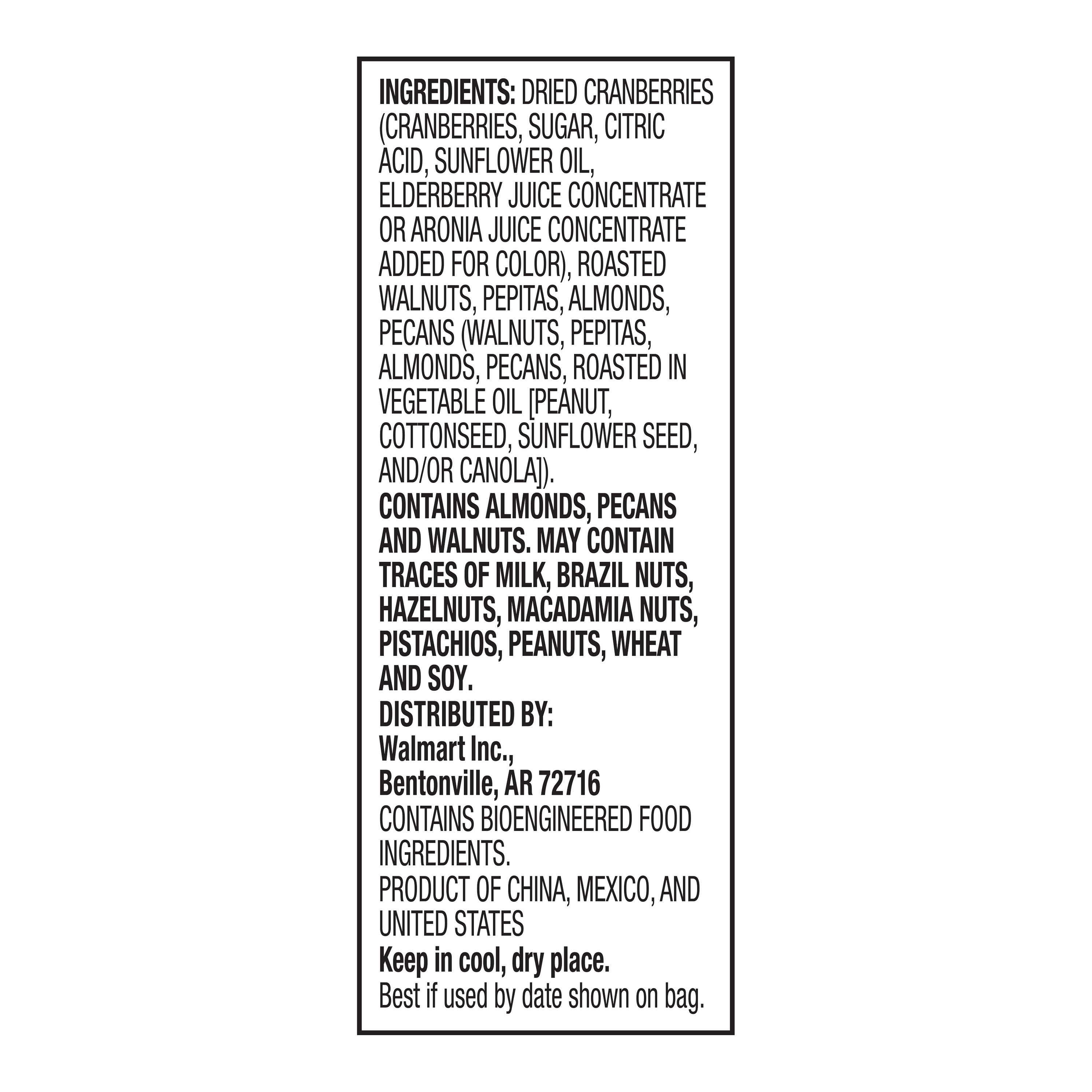 Great Value Omega-3 Trail Mix, 2.25 oz