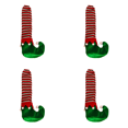 thumbnail image 1 of Funda Navideña para Silla Calcetines Elfos Decorativos para Fiesta en El (pata Verde), 1 of 2