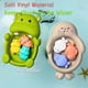 thumbnail image 5 of Baby bath water toy - Seal & Hippo Family Bath Adventure Set, 1 Mother Seal & Hippo and 3 Baby Seal & Hippo, Soft Vinyl Material, One-Piece No Hole Design (Hippo and Mother Seal ), 5 of 5