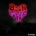 thumbnail image 3 of Craftnamesign Book Lover Neon Sign, Book Store Decor, Library LED Signs, 3 of 4