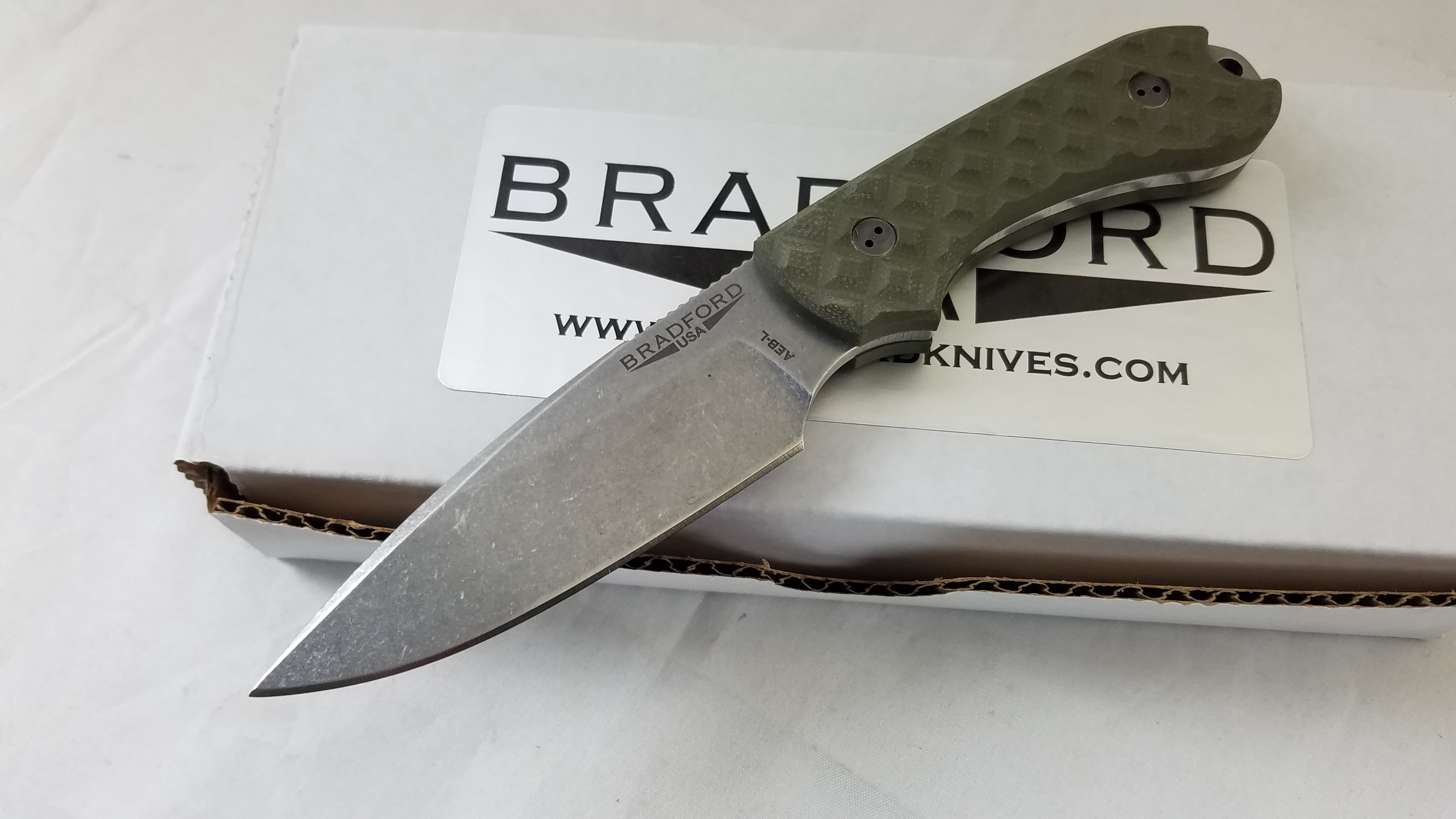 Bradford Knives Guardian 3 OD Green