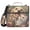 Dog Cat in Flowerbed, variant on Haosy 3 Ring Zipper Binder with Shoulder Strap Waterproof Trapper Keeper 2 Inch D-Ring 500 Sheets Capacity, Red Rose Railing