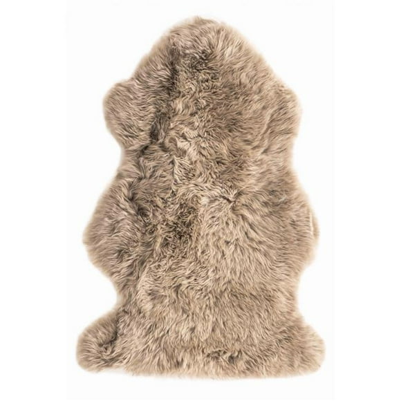 Latte New Zealand Natural Shearling Sheepskin Rug