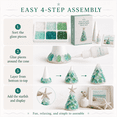 thumbnail image 3 of DIY Sea Glass Art Kit, Build a Sparkling Christmas Tree with Frosted Ocean Glass, Ideal for Home Decor, Craft Lovers & Holiday Gifts, 3 of 6