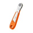 thumbnail image 1 of Llave Boquilla Mango Destornillador Boquilla Llave de tubo Destornillador Herramientas de reparación de automóviles Llaves (Naranja), 1 of 5
