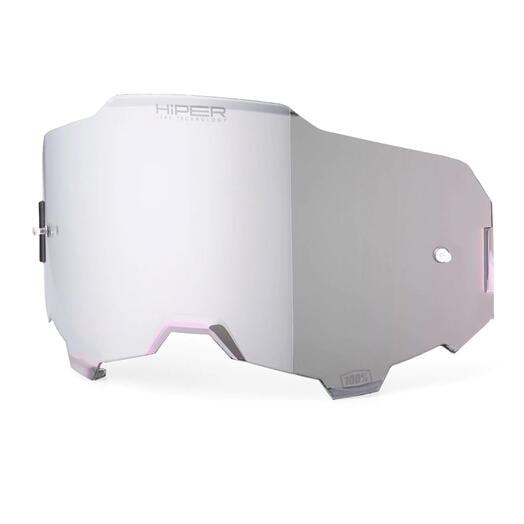 100 % Replacement Hiper Lens for Armega Goggles - Mirror Silver Lens