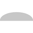 thumbnail image 5 of Ekena Millwork 68"W x 18"H x 2"P Elliptical Sunburst Architectural Grade PVC Pediment, 5 of 7