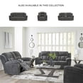 thumbnail image 6 of Signature Design by Ashley Frohn Gray Reclining Sofa, 6 of 12