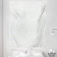 thumbnail image 1 of Stars Tapestry, Simplistic Hand Drawn Stars and Circles on Doodle Background, Fabric Wall Hanging Decor for Bedroom Living Room Dorm, 5 Sizes, Earth Yellow Blue Grey, by Ambesonne, 1 of 1