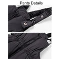 thumbnail image 5 of JiAmy Kids Baby Snowsuit Set 2PCS Toddler Hooded Down Jacket Coat + Snow Pants Girls Boys Winter Puffer Jacket Ski Set Outfit, 5 of 7