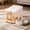 Coffee, variant on Foldable Pet Carrier Crate for Cats and Dogs, Travel Transport Kennel, Collapsible Plastic Design with Car Safety Straps, Portable Outdoor Airline Approved Traveler Box, Space Saving Home Storage