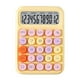 thumbnail image 2 of Calculadora básica de oficina con botones grandes, calculadora de 12 dígitos, calculadora de escritorio, calculadora de mano Amarillo, 2 of 9