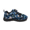 thumbnail image 4 of Pointodoor Football Shoes for Boys Blue Camo Running Shoes Size 10.5 Little Kid Single Buckle Lace Up Sneakers Rubble Sole School Cute Football Athletic Sneakers Lightweight, 4 of 7