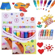 3D Relief Art Pen, Popcornpens Works On Different Surfaces (2 Boxes)