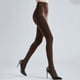 thumbnail image 5 of Medias opacas suaves de color liso para mujer Medias con pie para mujer Leggings para mujer, 5 of 5