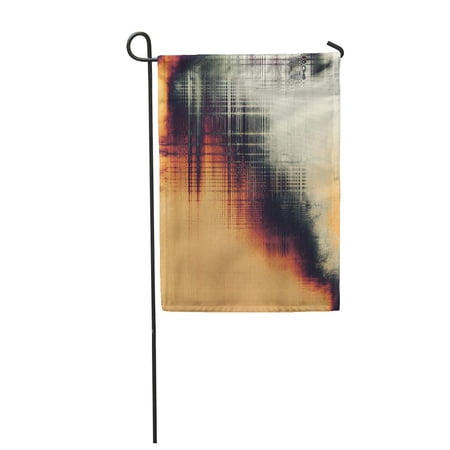 SIDONKU Abstract Antique Vintage Background Patterns Aged Ancient Garden Flag Decorative Flag House Banner 12x18 inch