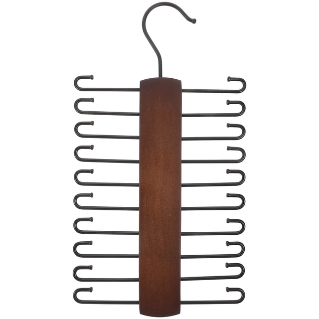 Cintre à Cravates pour Garde-Robe Porte-Ceinture Porte-foulard Organisateur Porte-Cravates