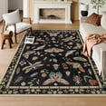 thumbnail image 1 of Insect Washable Rugs for Living Room Soft Area Rug x Rug for Bedroom UltraThin Non Slip Dining Room Rug Stain Rug Large Carpet for Office Nursery(&#x), 1 of 7