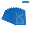 thumbnail image 2 of Royal Blue Acid Free 24x36 Picture Frame Mats with White Core Bevel Cut for 20x30 Pictures - Fits, 2 of 3