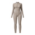 thumbnail image 4 of Workout Jumpsuits for Women Yoga One Piece Seamless Workout Sets Bodycon Summer Jumpsuits for Women Pilates Jumpsuits for Women One Piece Workout Jumpsuit Casual Jumpsuits for Women, 4 of 5