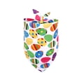 thumbnail image 2 of Lksixu Bandanas de Pâques pour Chiens, Motif d'Œufs Colorés Triangle Foulard pour Animaux de Compagnie pour Garçons et Filles, Foulard Réversible Réglable Bavoirs Lavables pour Chiots Costume pour Chats et Chiens, 2 of 7
