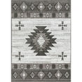 thumbnail image 7 of Well Woven Southwestern Rodrigo 5'3" x 7'3" Grey Area Rug, 7 of 7