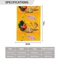thumbnail image 6 of Sigee The Chicken Family for Live Happy Decorative Small Garden Flag,Double Sided Yard Flags Holiday Garden Flags for All Seasons, 6 of 9