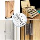 thumbnail image 3 of 2 piezas pesadas Bisagra de puerta de servicio, bisagra exterior de acero inoxidable, bisagras de puerta de madera, bisagras de acero inoxidable, conectores para el hogar, herrajes para muebles del ho, 3 of 5