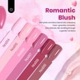 thumbnail image 3 of Set de esmaltes de uñas en gel Beetles Romantic Blush, 6 colores, 15 ml, 3 of 7