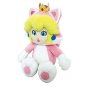 Little Buddy Super Mario Neko Cat Peach Plush 10"