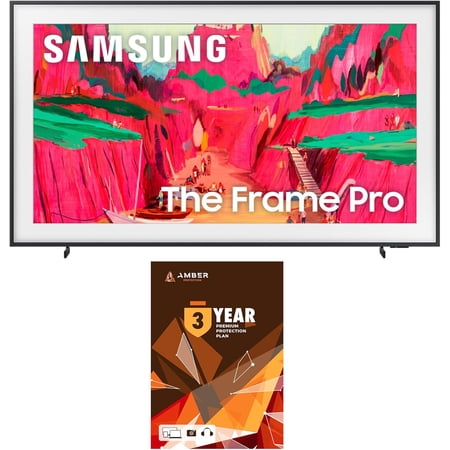 Samsung QN75LS03FWFXZA 75 Inch The Frame Wireless 4K Neo QLED TV with 3 Year Amber Protection Plan (2025)
