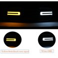 thumbnail image 4 of Ikon Motorsports Compatible with 19-24 Dodge Ram 1500 LED DRL Grille W/ Switchback Turn Signal - Matte Black, 4 of 8