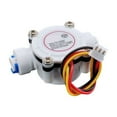 thumbnail image 5 of DN6 G 1/4" PE Water Meter Flow Sensor Counter 0.3-10L/min High Precision Indicator Dispenser Flowmeter J25 21 Dropshipping ,Durable Construction, 5 of 7
