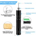 thumbnail image 4 of New E10 Interface Battery Soldering Iron Electric USB Wireless Soldering Iron 18650 Battery Powered, 4 of 5