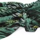 thumbnail image 4 of Faldas acampanadas divididas para mujer, falda de cintura alta con estampado de leopardo XBTCLXEBCO estampado de hojas, 4 of 6