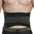 thumbnail image 2 of Soporte lumbar, soporte lumbar, envoltura para recuperación, entrenamiento, alivio del dolor de hernia de disco, cinturón de pérdida de peso, ejercicio ajustable, transpirable, mujeres y hombres | ,Negro Zhivalor Fajas, 2 of 8