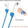 Magnetic Anti-Lost Straps for AirPods, Colorful Soft Silicone Sports ...