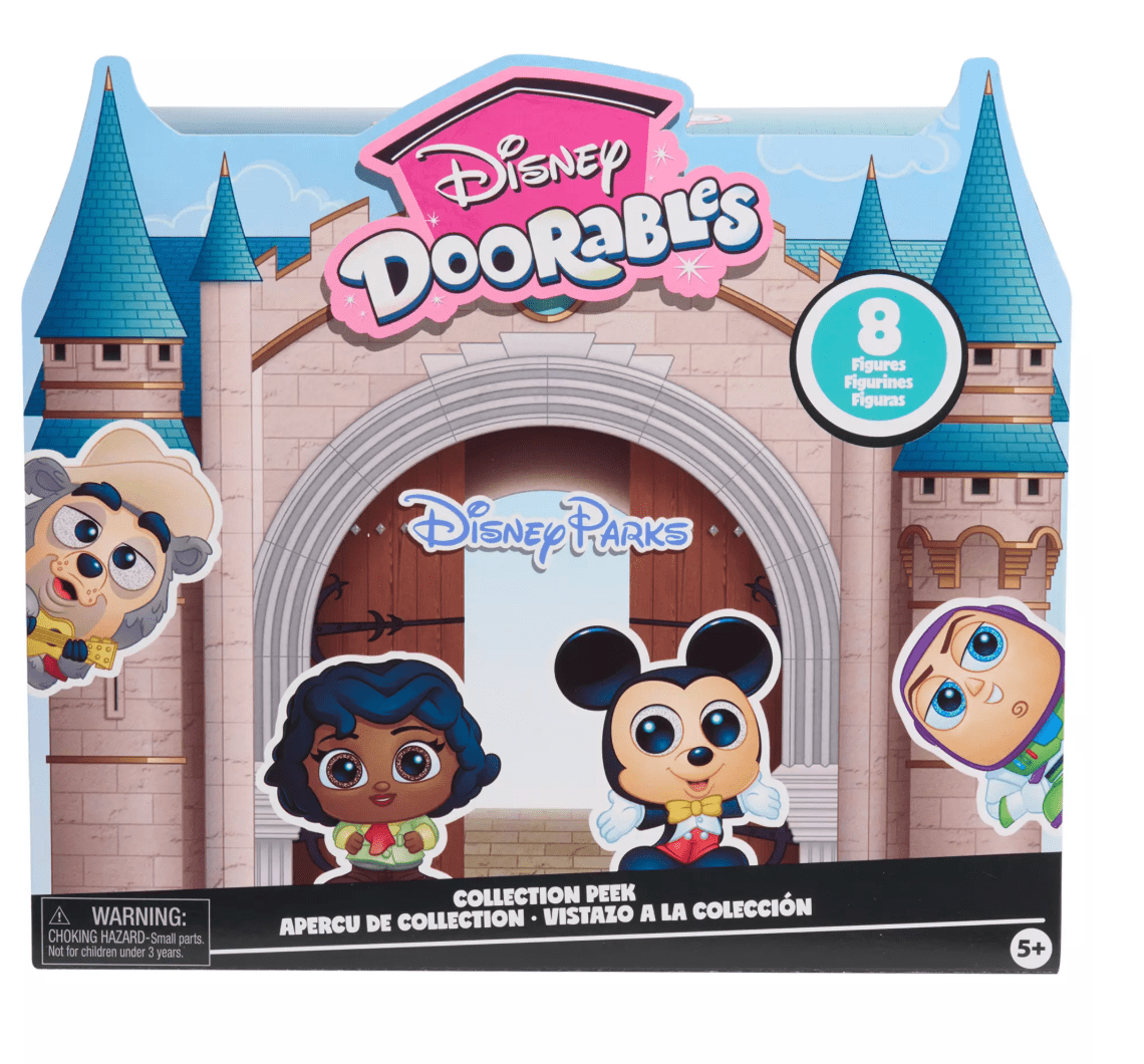 Disney Doorables Mega Peek Pack, 25 Figures, Series 9, 1.5