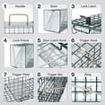 thumbnail image 6 of HOMESTEAD 32 Inch Live Animal Trap - Specialized for Raccoons, Opossums, Groundhogs, Skunks, Feral Cats, Squirrels - Humane Way Catch & Release Animal Trap, 6 of 9