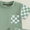 thumbnail image 6 of TOWED22 Toddler Baby Boy Summer Clothes Short Sleeve T-Shirt Camouflage Shorts Set Summer Clothes Outfits(Green,2-3 Y), 6 of 6